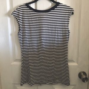 NWT. Catherine Malandrino Striped Top. XS.